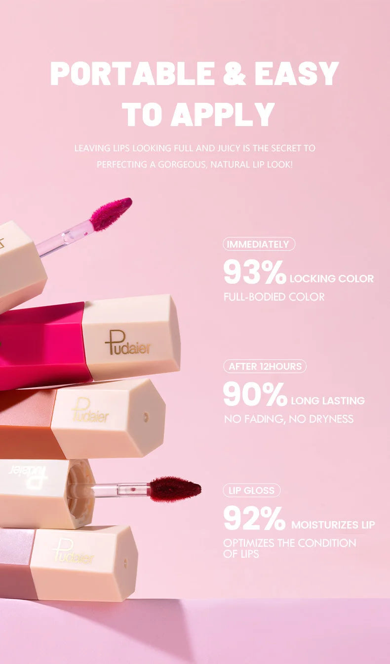 5 Colors Matte Waterproof Velvet Nude Lipstick